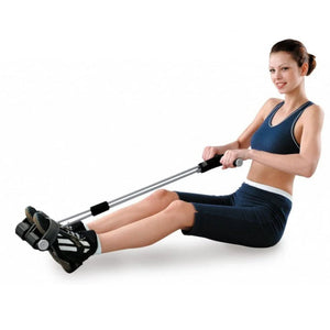 Body Shaping Tool, Sit Up Pull Spring Tension Bodybuilding Fitness Equipment, Elastic Foot Pedal Abdomen Leg Exerciser