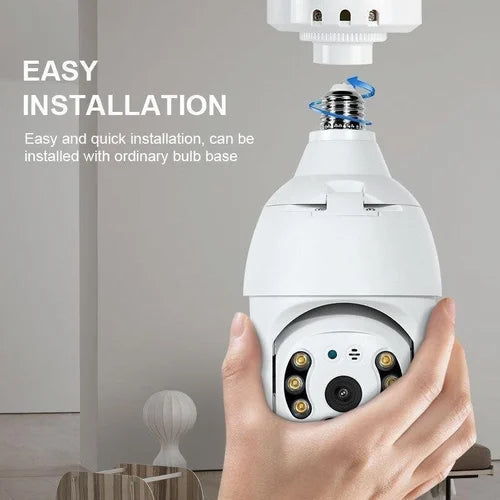 💥5G Wireless Wifi Light Bulb Security Camera